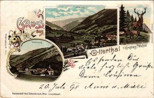1898 Otterthal (bei Kirchberg am Wechsel), Otterthal, Trattenbach. Kunstanstalt Karl Schwidernoch Ar...