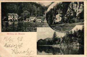 1898 Fürberg am Abersee (Sankt Wolfgang im Salzkammergut), St. Wolfgang-Kapelle / chapel, lake (EK)