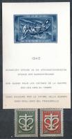 1945 Mentőcsónak sor + blokk Mi 443-444 + Bl 11 (Mi EUR 163.-)