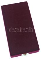 2001. "Szent Flórián Érdemjel" aranyozott, zománcozott bronz kitüntetés mellszalagon, mini...