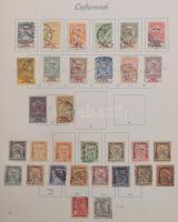 1850-1944 Magyar gyűjtemény jobb kiadásokkal (az OPM részben több osztrák bélyegzéssel), albumban
