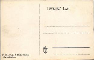 Marosvásárhely, Targu Mures; Városháza. Porjes S. Sándor kiadása / town hall (EK)