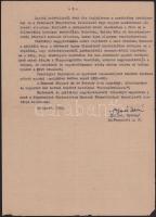 1953 Solymár István (1924-1977) művészettörténész saját kézzel aláírt önéletrajza