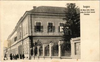 Lugos, Lugoj; A római katolikus zárda polgári és elemi iskolái. Auspitz Adolf kiadása / boarding sch...