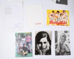 Aláírás tétel, összesen 27 db: id. Rubik Ernő (1910-1997) Kossuth-díjas gépészmérnök, pilóta, feltal...