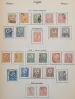 1871-1961 Magyar gyűjtemény albumban sok jobb kiadással (~1.520.000 (?))