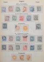 1871-1961 Magyar gyűjtemény albumban sok jobb kiadással (~1.520.000 (?))