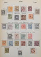 1871-1961 Magyar gyűjtemény albumban sok jobb kiadással (~1.520.000 (?))