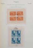 1871-1961 Magyar gyűjtemény albumban sok jobb kiadással (~1.520.000 (?))