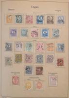 1871-1946 Magyar gyűjtemény Abria albumban (~500.000)