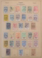1871-1946 Magyar gyűjtemény Abria albumban (~500.000)