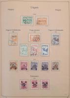 1871-1946 Magyar gyűjtemény Abria albumban (~500.000)