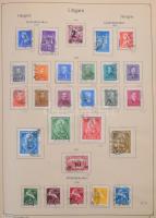 1871-1946 Magyar gyűjtemény Abria albumban (~500.000)
