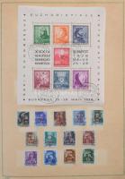 1871-1946 Magyar gyűjtemény Abria albumban (~500.000)