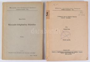 3 db kisvasutakkal kapcsolatos könyv? Szepeslublói László: Sínvándorlás és sínhegesztés kisvasutakná...