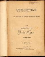 Weszely Ödön, dr.: Stilisztika. Bp., 1897. Lampel. 210p. Félvászon kötésben néhány ceruzás aláhúzáss...