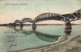 Baja Bátaszéki Vasúti híd (b)