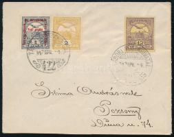1917.04.04. Levél Turul 2f + 12f + Hadisegély 1f bérmentesítéssel "TÁBORI POSTAHIVATAL" - ...