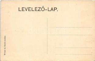 Kőhát, Gutin (Máramaros); Runki vízesés. Wizner és Dávid kiadása / Cascada Runcului / waterfall (fl)