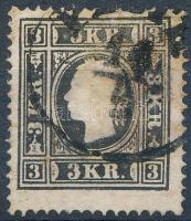 1858 3kr II. tipus "PESTH"