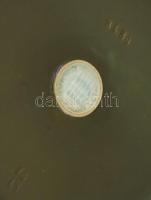 Zsolnay szecessziós papagájmintás nagyváza. Terv.: Sikorski Tádé, 1913, korongozott fehércserép, for...