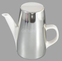 Melitta teás kanna melegen tartó résszel, jelzett, m: 20,5 cm