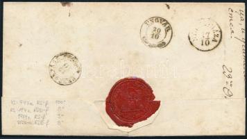 1855 Ex offo "HAJDU DOROGH" -"UNGVÁR"