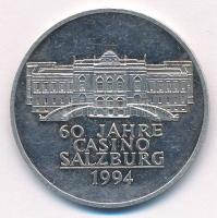 Ausztria 1994. "100 Schilling Sonderjeton Casinos Austria / 60 Jahre Casino Salzburg" jelz...
