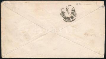 1870 15kr díjjegyes boríték "LUGOS" - Temesvar