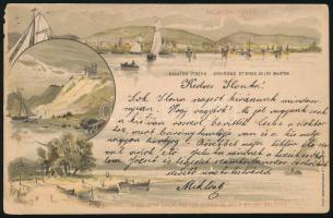 1907 5f Turul bélyeg felragasztásával felhasznált 2kr díjjegyes milleniumi képeslap "SZILÁGY-SZ...