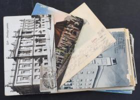 67 db főleg MODERN és kevés RÉGI magyar és külföldi város, motívum képeslap vegyes minőségben / 67 m...