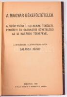 Balassa József: A magyar békeföltételek. A szövetséges hatalmak területi, pénzügyi és gazdasági köve...