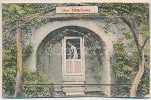 1910 Lőcse, Levoca; Lőcsei fehérasszony, leporellólap 10 képpel / Levocská biela pani / Julianna Géc...