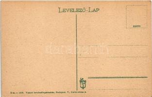 Lipótvár, Újvároska, Leopoldov; M. kir. erdőőri iskola. Vasúti Levelezőlapárusítás 5. sz. 1918. / fo...