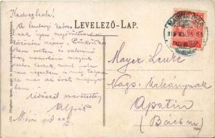 1918 Mosonmagyaróvár, Magyaróvár; M. kir Gazdasági Akadémia új épülete. Pingitzer Ignác kiadása (fl)