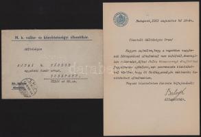 1911 Balogh Jenő egyetemi tanár, vallás ls közoktatási államtitkár, későbbi igazságügyi miniszter au...