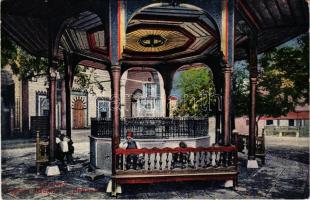 Sarajevo, Begova Dzamia / Brunnen. Verlag Simon Kattan / mosque, fountain (EK)