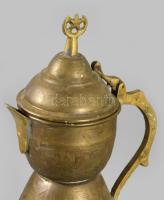 Török réz kávés kiöntő 20 cm