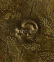 Török réz kávés kiöntő 20 cm