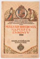 Magyar irredenta naptár és évkönyv 1921. II. sorozat. A címlapon: Magyar irredenta naptár az 1921. é...