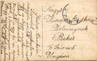 1927 Körmöcbánya, Kremnitz, Kremnica; vártemplom / castle church. Atelier Maksay photo (vágott / cut...