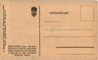 Besztercebánya, Banská Bystrica; templom. A "Magyar Jövő" kiadása / church, Hungarian irre...