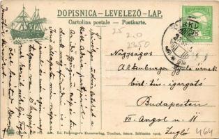 Crikvenica, Cirkvenica; Quarn Nr. 103. Aut. Ed. Feitzinger's Kunstverlag 1908. (EK)