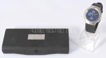 Norton karóra, kvarc, újszerű, szilikon szíjjal, d: 36mm, tokjában