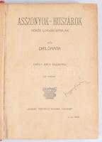 [Pellegrini Albert (1868-1941)] Diplomata: Asszonyok-huszárok. Békés lovashistóriák. Garay Ákos rajz...