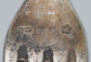 Ezüst (Ag) evőeszközök, nettó 204 g + ezüst nyelű kések. Dianás jelzéssel