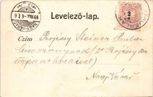 1899 (Vorläufer) Stájerlak, Steierlak, Stájerlakanina, Steierdorf, Anina; látkép, templom / general ...