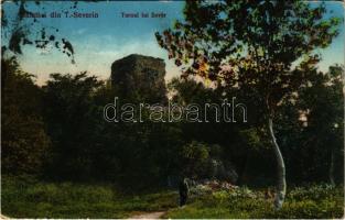 1934 Turnu Severin, Szörényvár; Turnul lui Sever / castle
