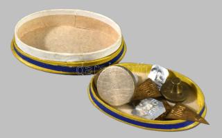 cca 1920/1930 Patikai mérleg kis súlyokkal, m: 20 cm