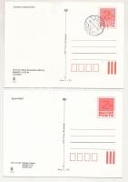 15 db MODERN díjjegyes képeslap, városképes és üdvözlőlapok vegyesen / 15 modern town and motive pos...